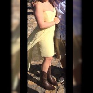 David’s Bridal dress. Sz12. Worn once. Payed $65